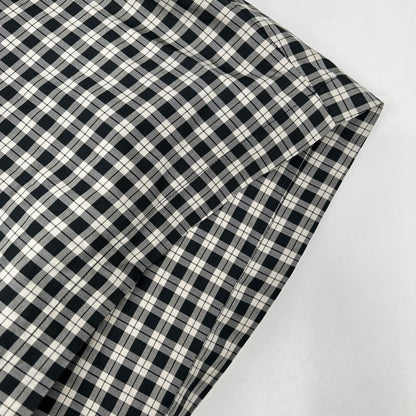 Balenciaga Check Bow Tie Long Sleeve Shirt 32 — view 8