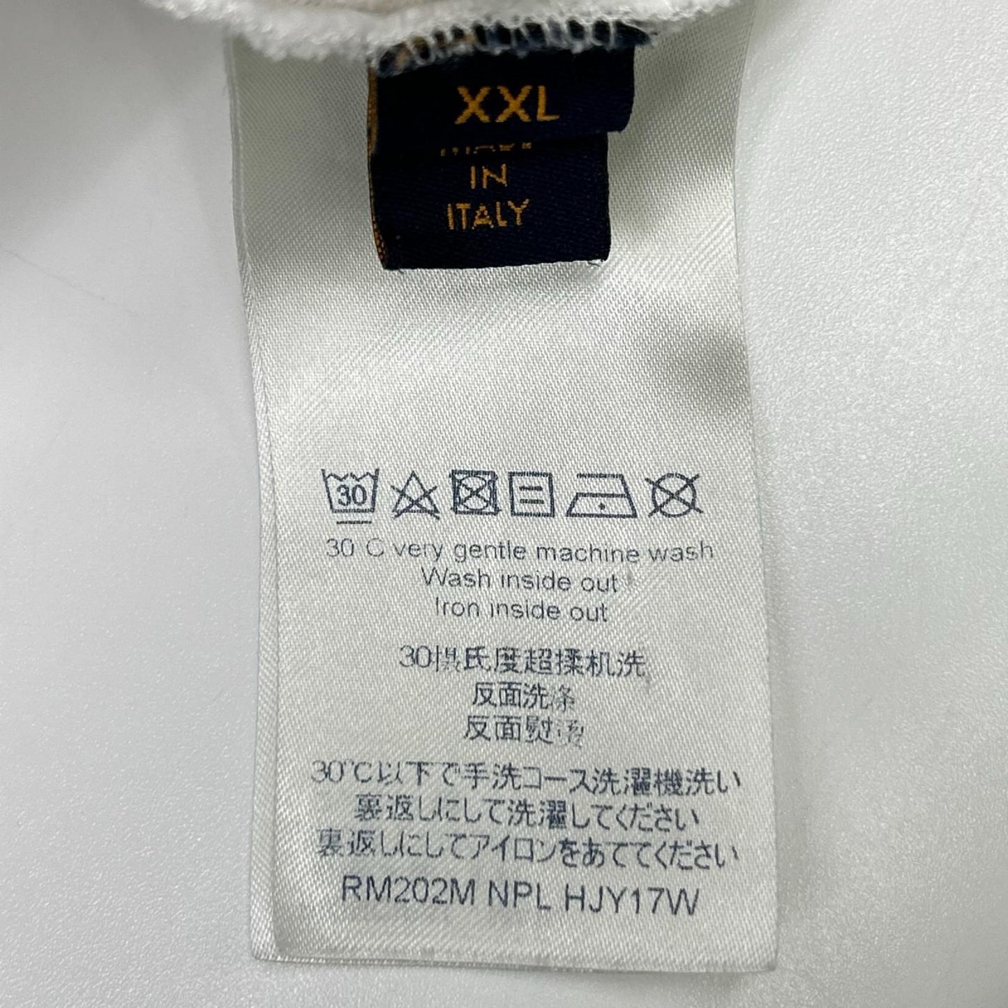 Louis Vuitton Signature Print & Embroidery T-Shirt XXL — view 6