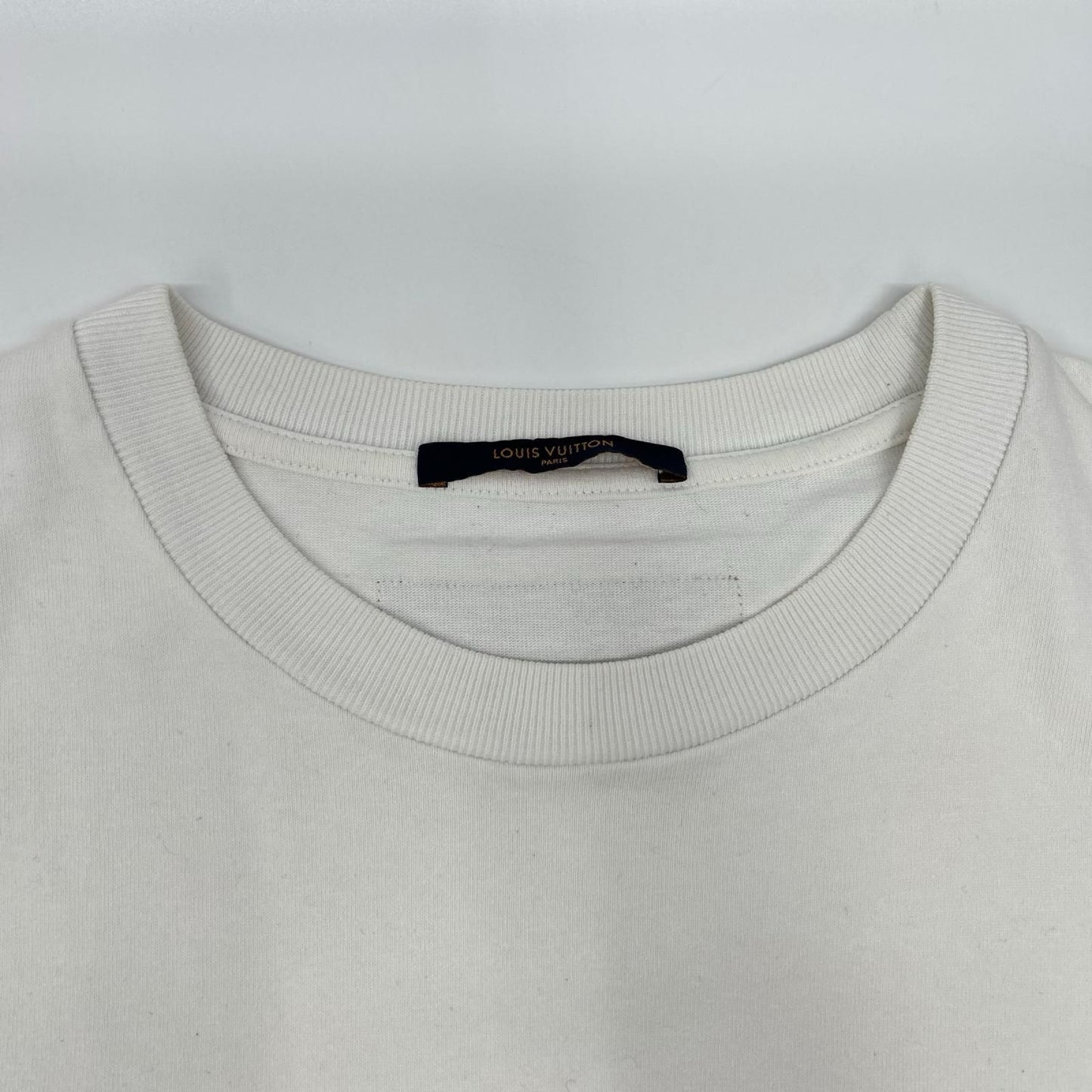 Louis Vuitton Signature Print & Embroidery T-Shirt XXL — view 7