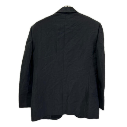 Dior Monsieur Black Silk Lapel Tuxedo Smoking Jacket — view 2