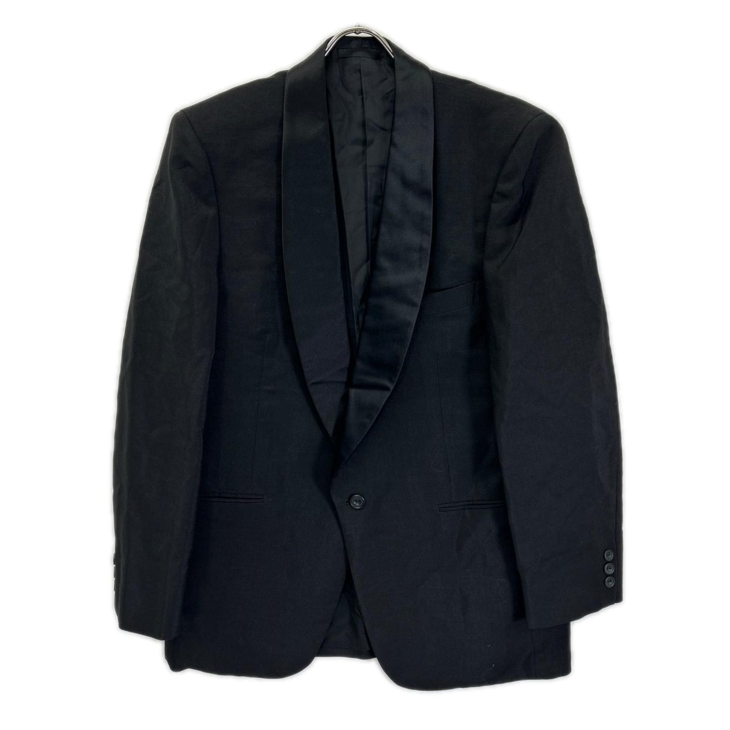 Dior Monsieur Black Silk Lapel Tuxedo Smoking Jacket