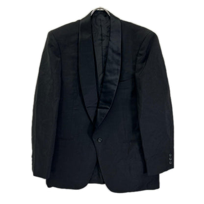 Dior Monsieur Black Silk Lapel Tuxedo Smoking Jacket
