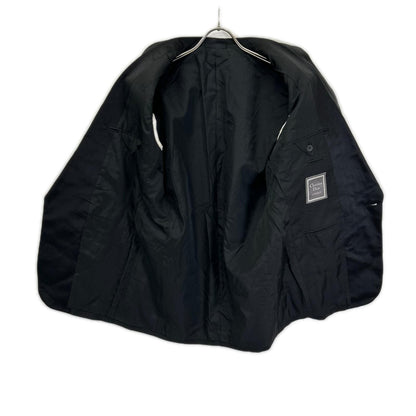 Dior Monsieur Black Silk Lapel Tuxedo Smoking Jacket — view 3