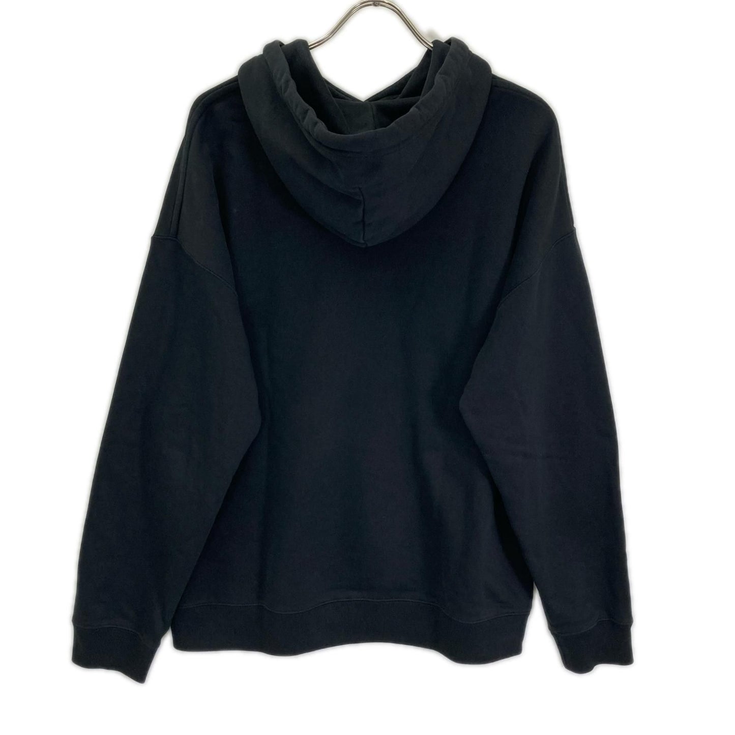 Loewe Leather Trim Anagram Relaxed Fit Hoodie — view 2