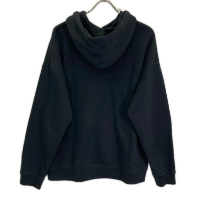 Loewe Leather Trim Anagram Relaxed Fit Hoodie — view 2