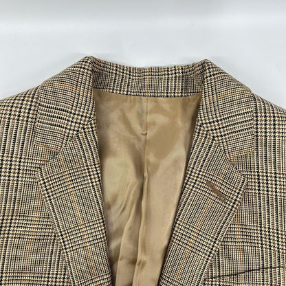 Celine Prince of Wales Check Tailored Jacket 34 — view 5