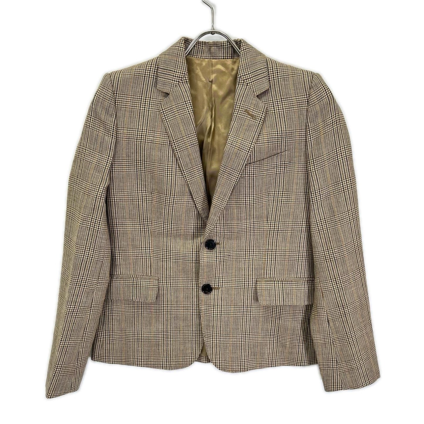 Celine Prince of Wales Check Tailored Jacket 34