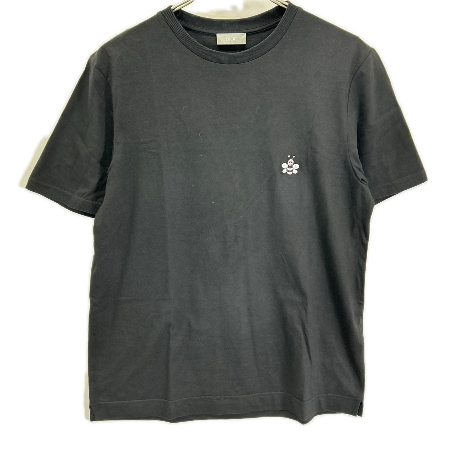 Dior Homme KAWS BEE Embroidery Crew Neck Short Sleeve T-Shirt