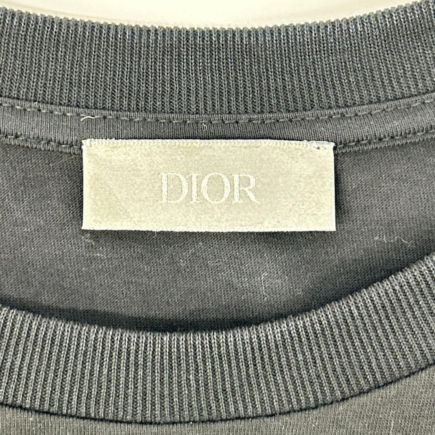 Dior Homme KAWS BEE Embroidery Crew Neck Short Sleeve T-Shirt — view 3