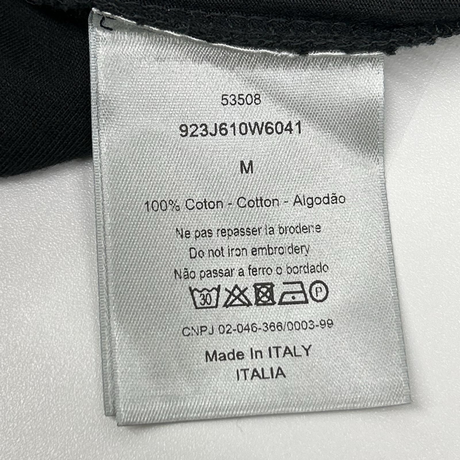Dior Homme KAWS BEE Embroidery Crew Neck Short Sleeve T-Shirt — view 4