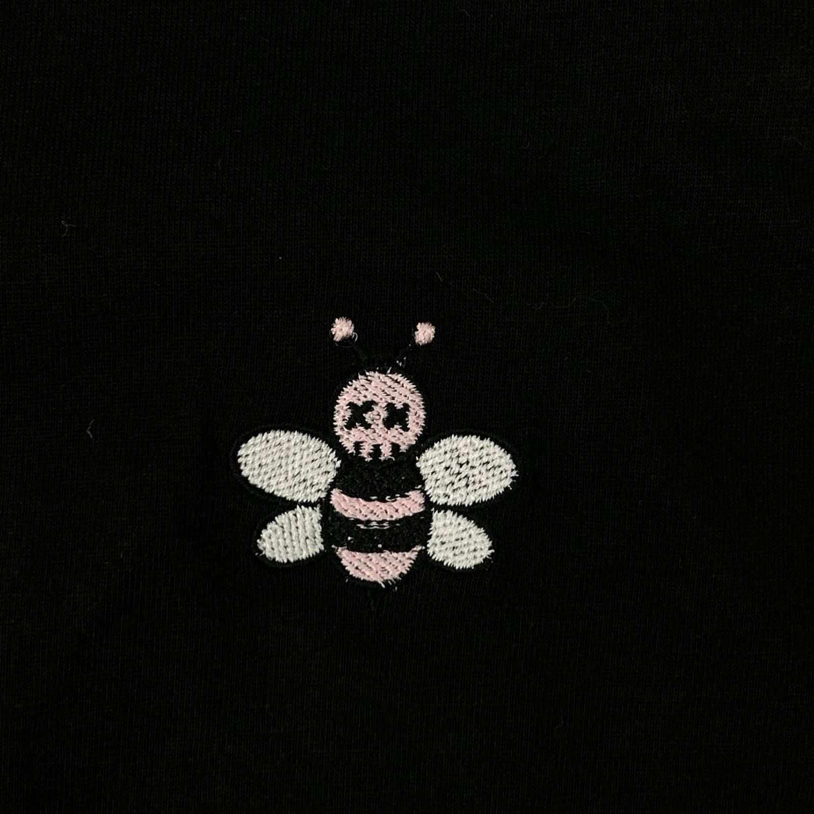 Dior Homme KAWS BEE Embroidery Crew Neck Short Sleeve T-Shirt — view 6