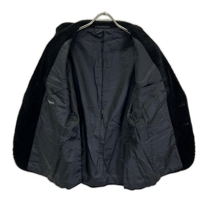 Saint Laurent Black Corduroy Tailored Jacket — view 3