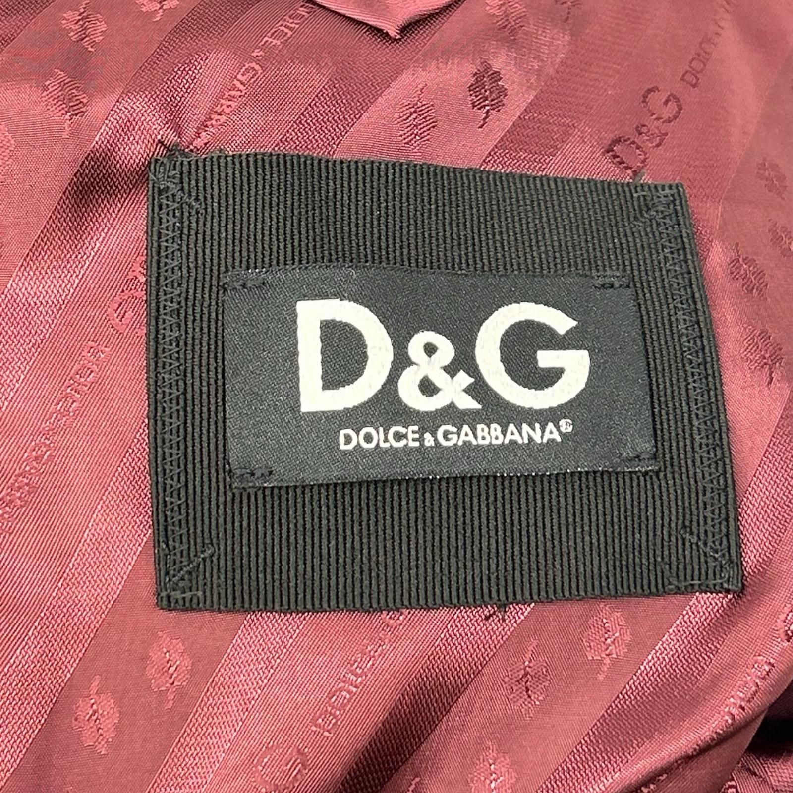 Dolce & Gabbana D&G Burgundy Velour Tuxedo Jacket 54 — view 4
