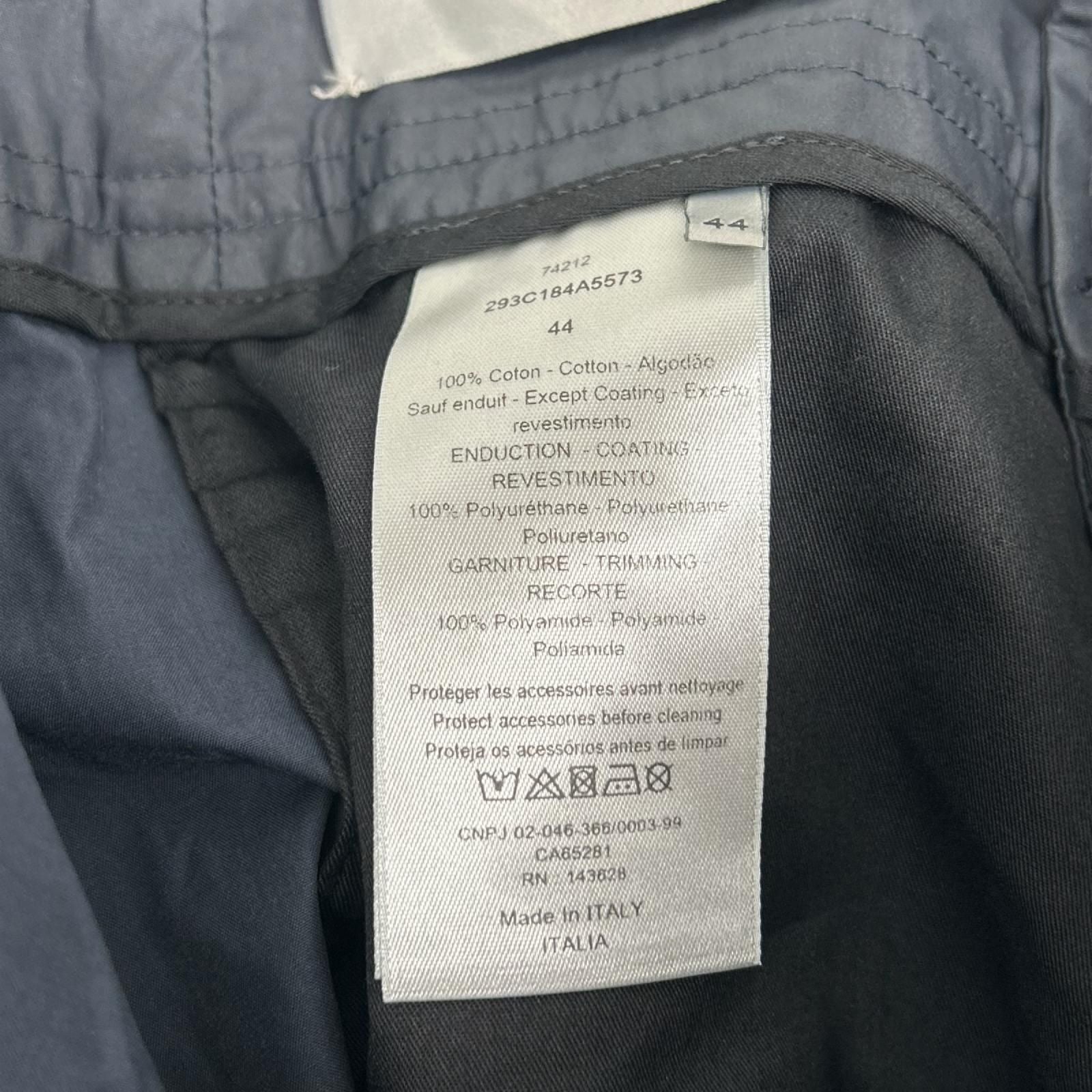 Dior Homme Roller Coat Star Buckle Cargo Pants Knee Patch Military Coated Cotton — view 4