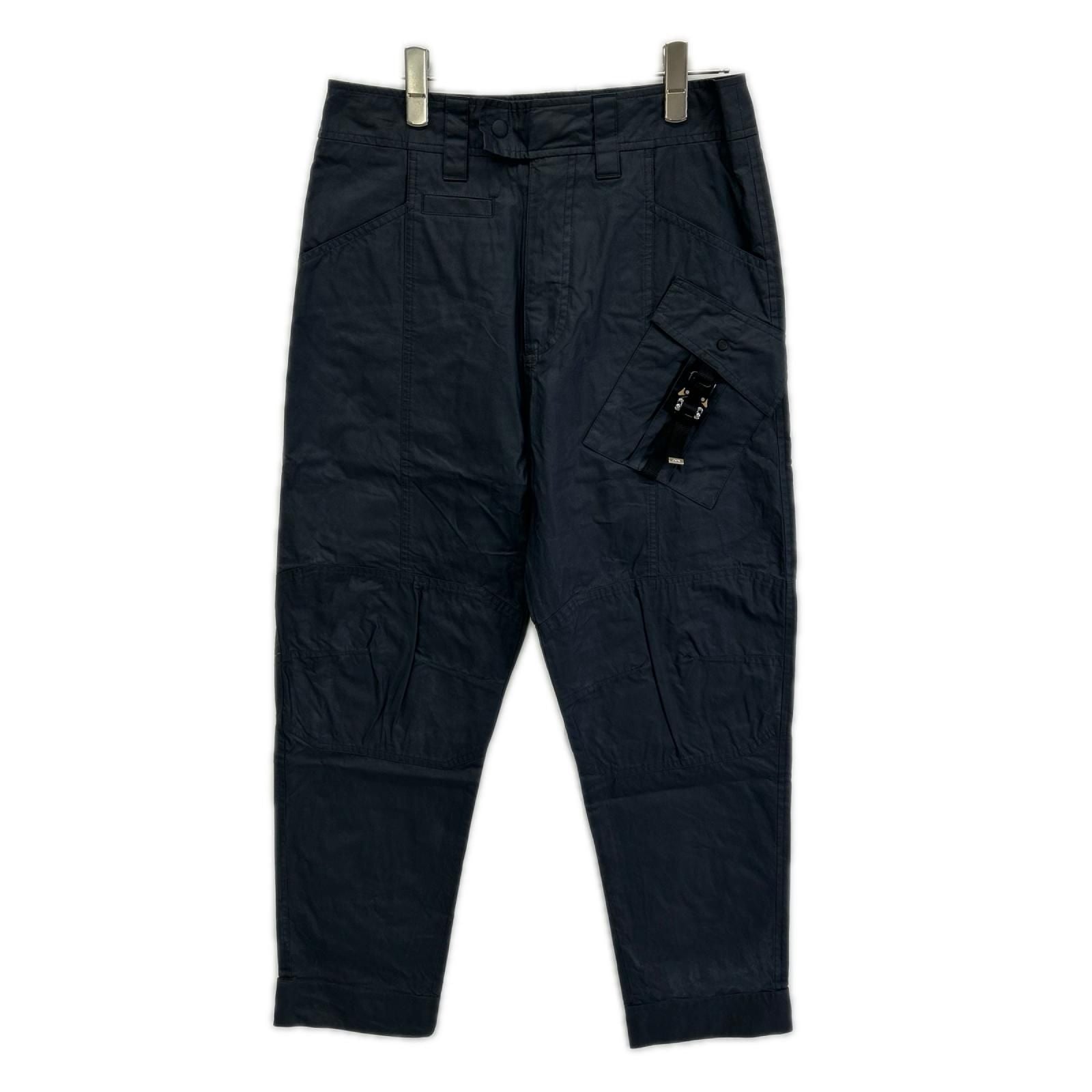 Dior Homme Roller Coat Star Buckle Cargo Pants Knee Patch Military Coated Cotton