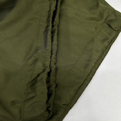 Prada Re-Nylon Khaki Triangle Plate Cargo Pants Nylon — view 7