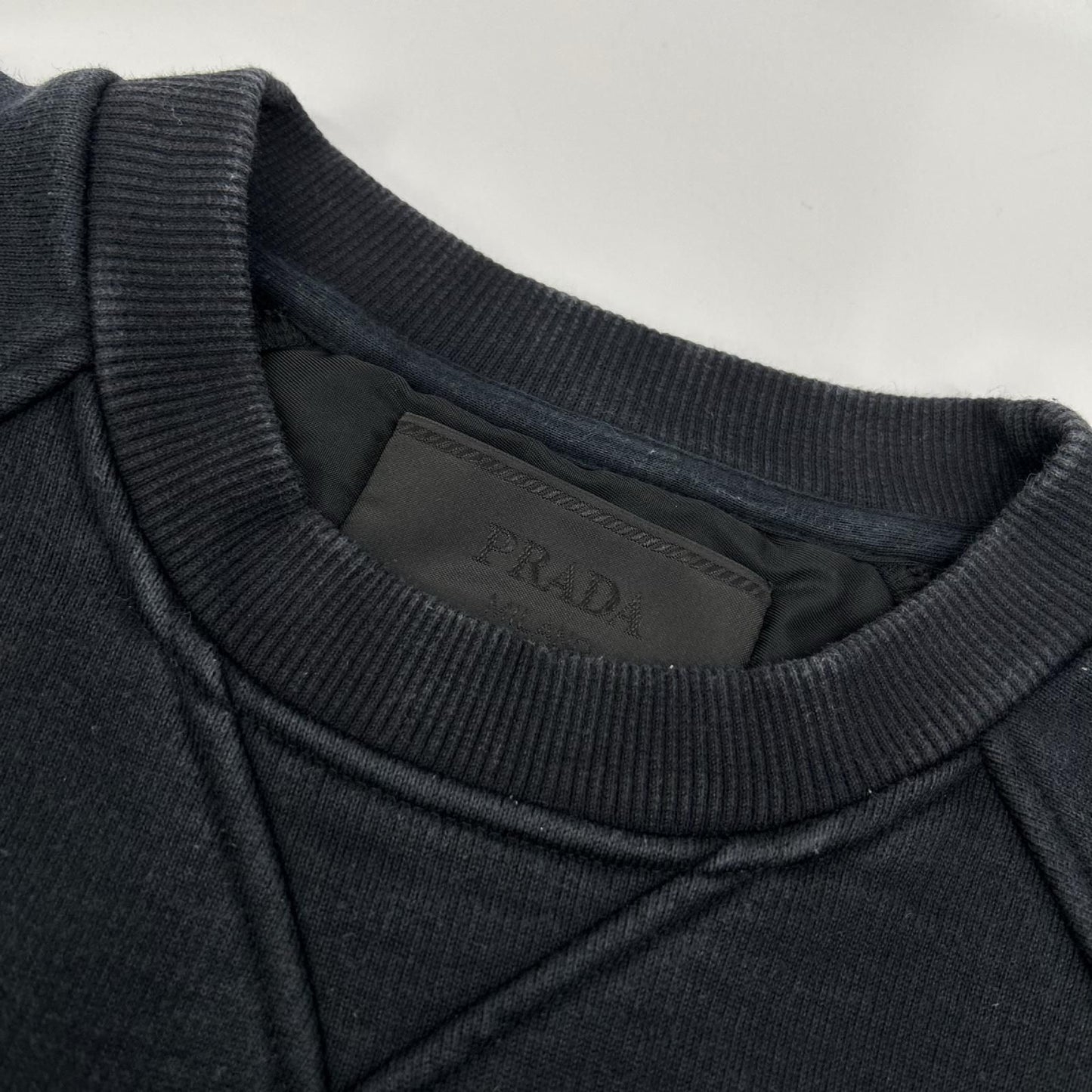 Prada Fleece Crew Neck Sweatshirt XS — view 6