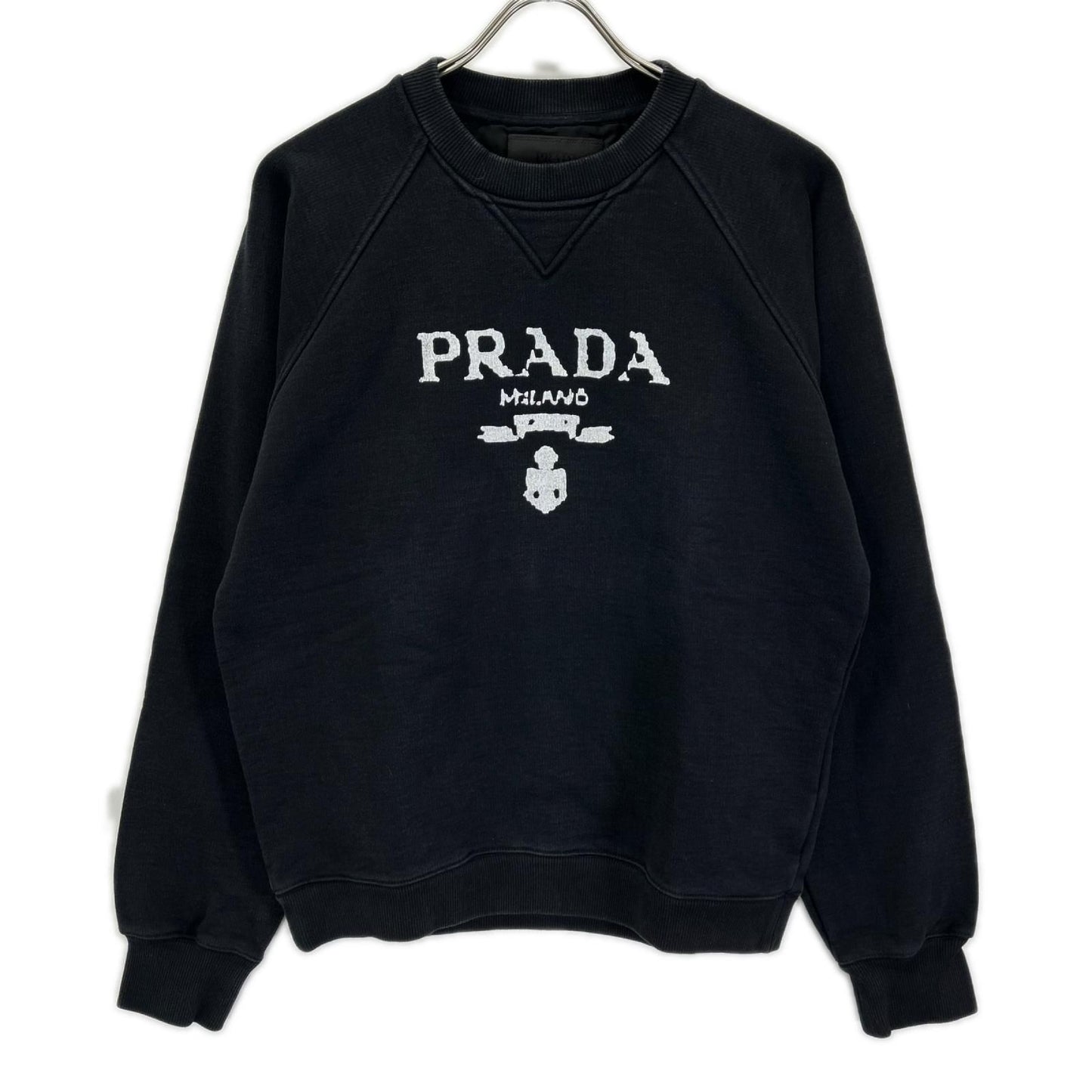 Prada Fleece Crew Neck Sweatshirt XS