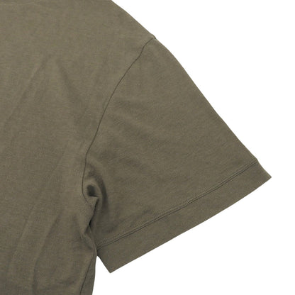 Loewe Paula's Ibiza Anagram Embroidery Short Sleeve T-Shirt Khaki XXL — view 5