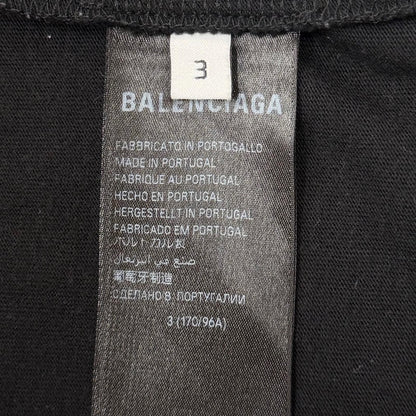 Balenciaga Darkwave Tee Cotton Distressed Oversized Short Sleeve T-Shirt — view 7