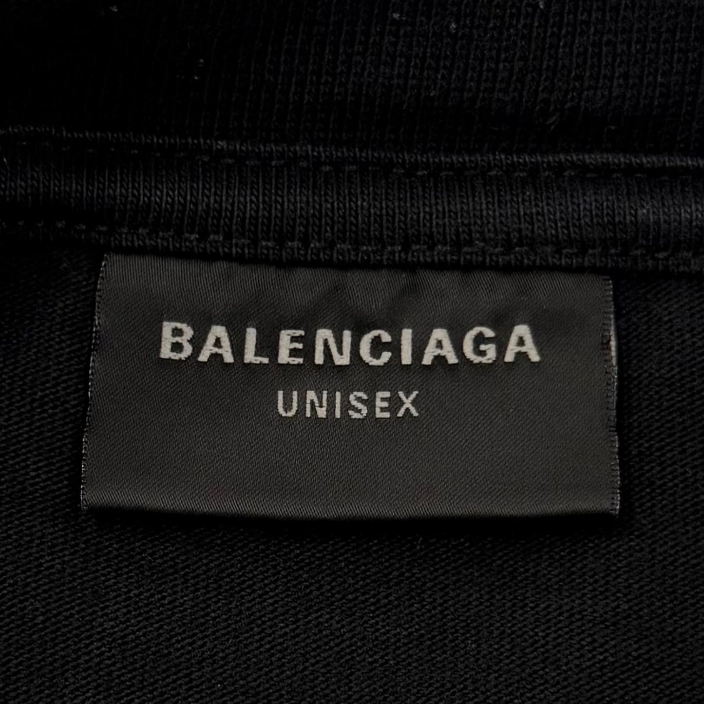 Balenciaga Darkwave Tee Cotton Distressed Oversized Short Sleeve T-Shirt — view 6