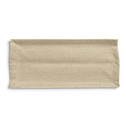 Saint Laurent Paris Canvas Leather Rive Gauche Logo Large Shape Tote Bag Beige — view 5