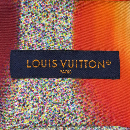 Louis Vuitton Silk 100% Logo Button Fantastic Imagination Long Sleeve Shirt — view 8