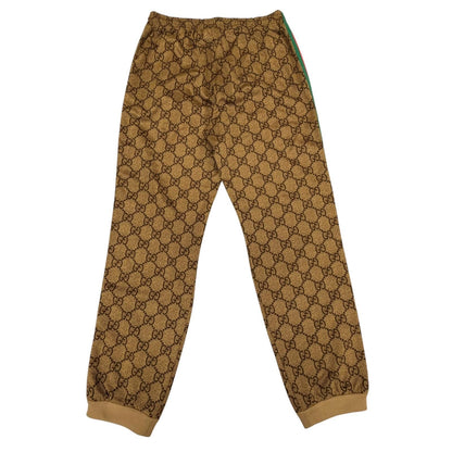Gucci Web Line GG Print Technical Jersey Set Brown Jacket — view 8
