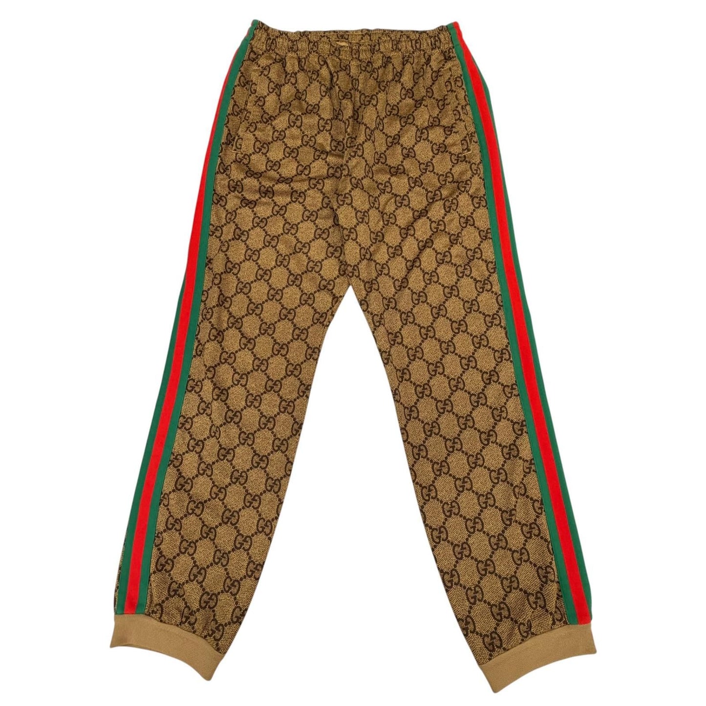 Gucci Web Line GG Print Technical Jersey Set Brown Jacket — view 7