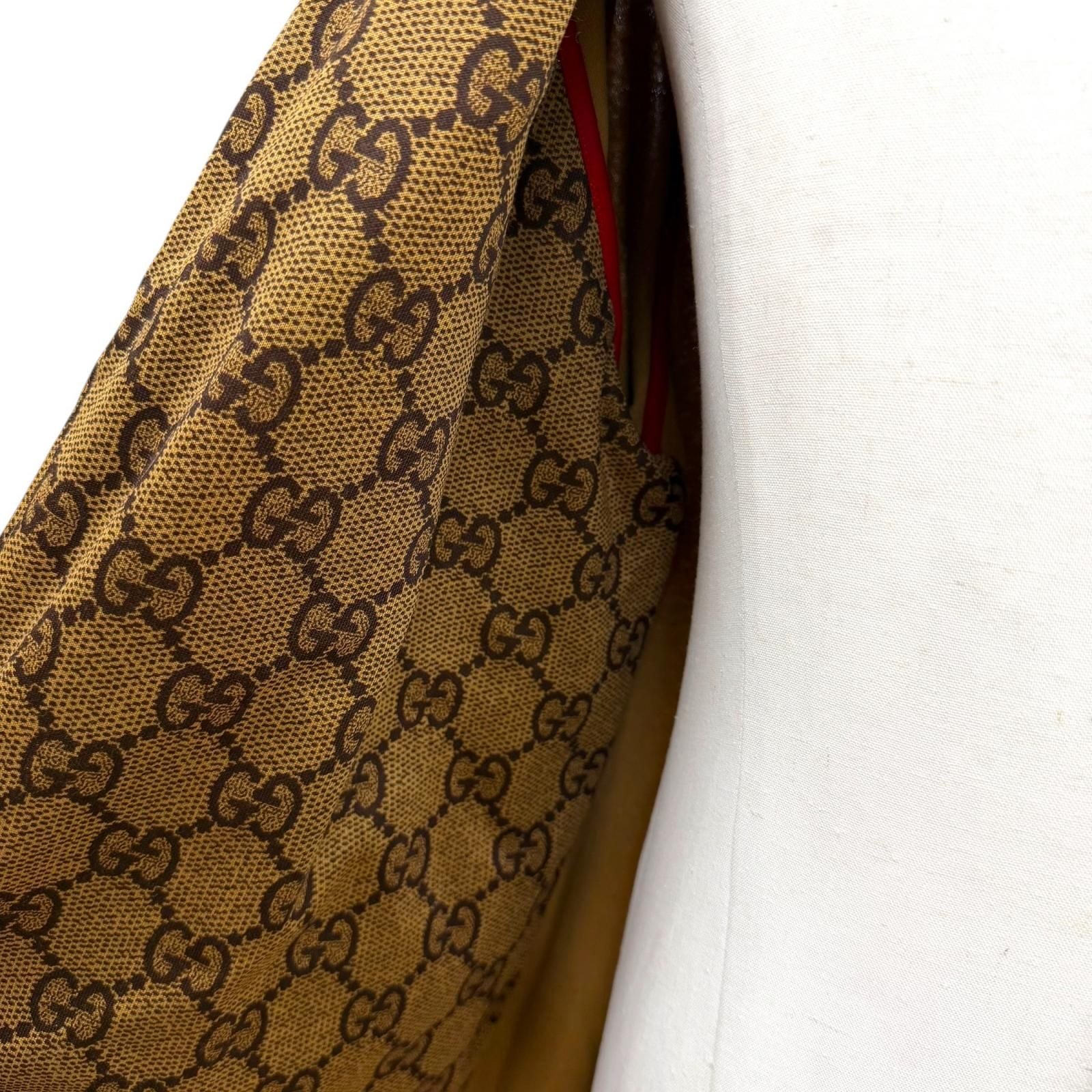 Gucci Web Line GG Print Technical Jersey Set Brown Jacket — view 6