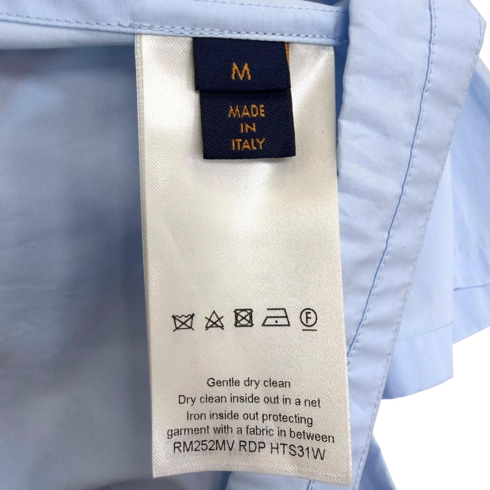 Louis Vuitton Monogram Flower Embroidery Short Sleeve Shirt — view 8