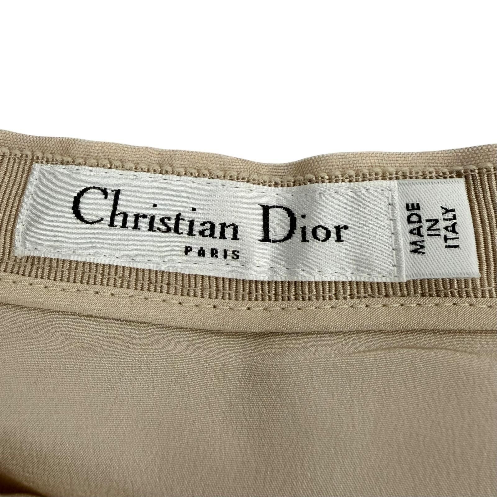Dior Silk 100% Floral Design Skirt Multicolor 38 — view 7