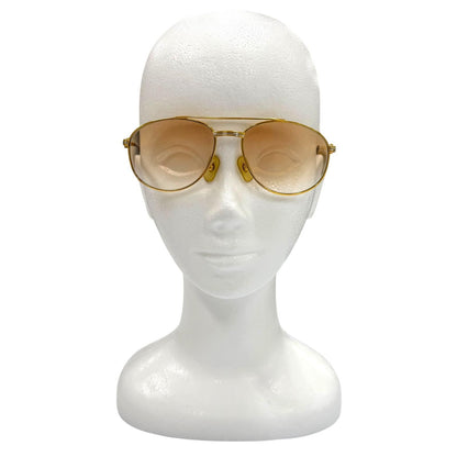 Cartier Vintage Trinity Two Bridge Teardrop Gradient Eyewear Sunglasses 54 16 — view 2