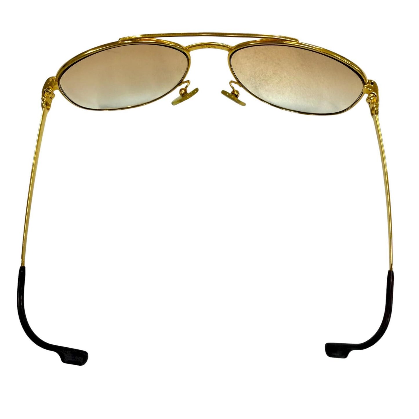 Cartier Vintage Trinity Two Bridge Teardrop Gradient Eyewear Sunglasses 54 16 — view 5