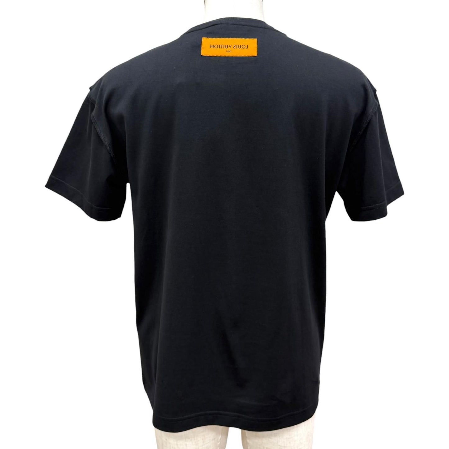 Louis Vuitton LV Concert Inside Out Short Sleeve T-Shirt Black XS — view 4
