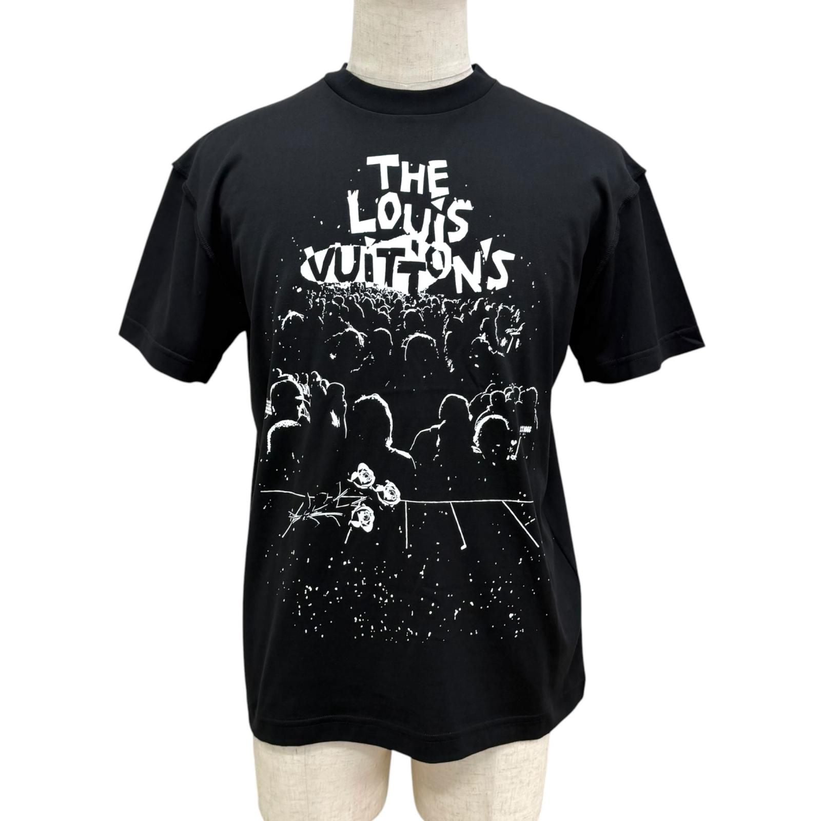 Louis Vuitton LV Concert Inside Out Short Sleeve T-Shirt Black XS