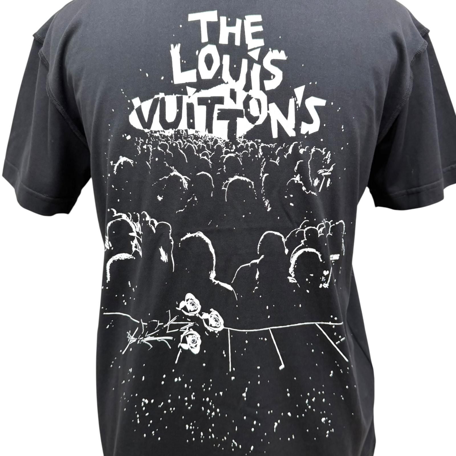 Louis Vuitton LV Concert Inside Out Short Sleeve T-Shirt Black XS — view 5