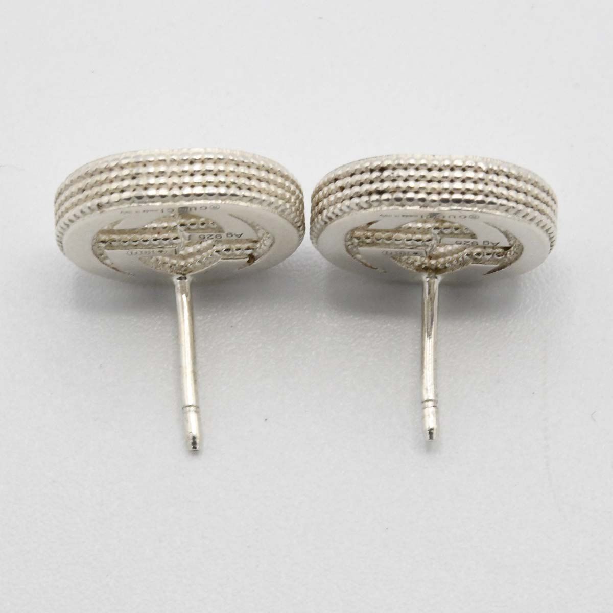 Gucci Earrings Interlocking G 925 Back Bag — view 4
