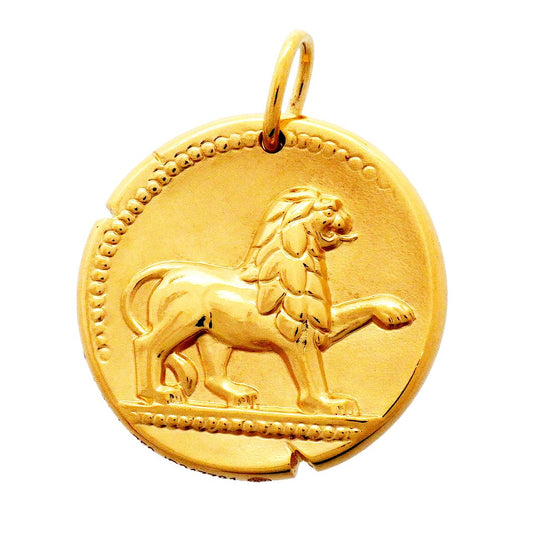 Van Cleef & Arpels Pendant Zodiac Leonis 18k Yellow Gold