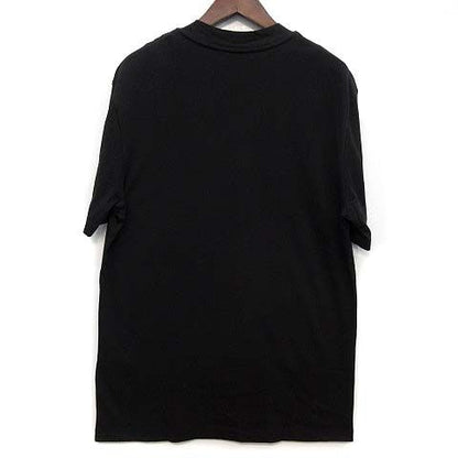Moncler Mock Neck Logo T-Shirt Short Sleeve Black — view 2