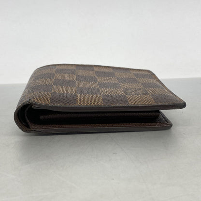 Louis Vuitton Wallet Damier Portefeuille Marco Ebene — view 2