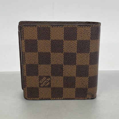 Louis Vuitton Wallet Damier Portefeuille Marco Ebene — view 8
