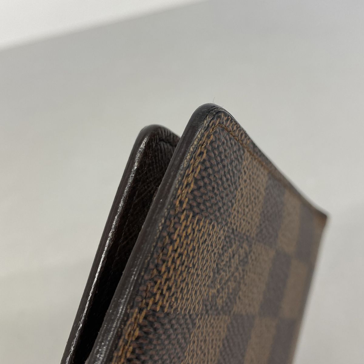 Louis Vuitton Wallet Damier Portefeuille Marco Ebene — view 7