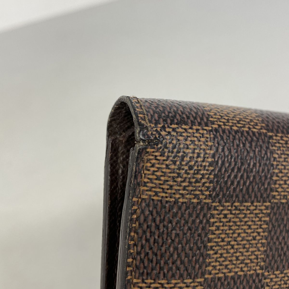 Louis Vuitton Wallet Damier Portefeuille Marco Ebene — view 5