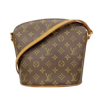 Louis Vuitton Shoulder Bag Monogram Drew Brown
