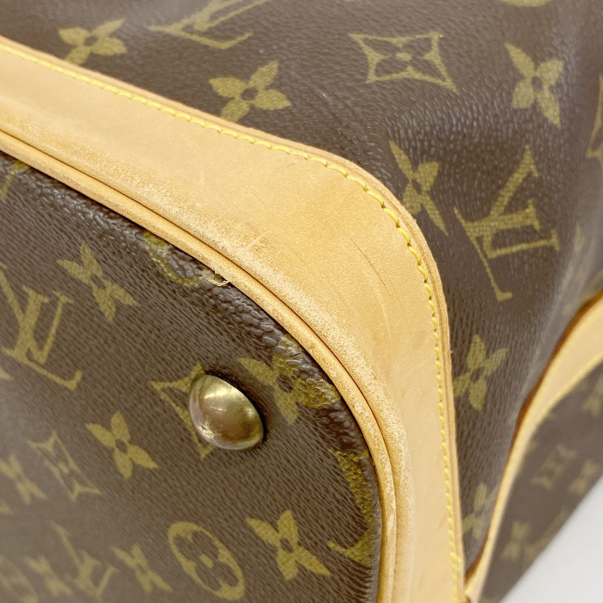 Louis Vuitton Boston Bag Monogram Cruiser 40 Brown — view 8
