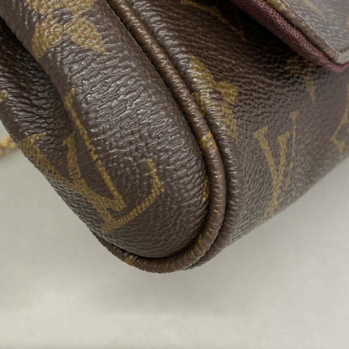 Louis Vuitton Handbag Monogram Favorite PM Brown 2-Way Bag — view 6