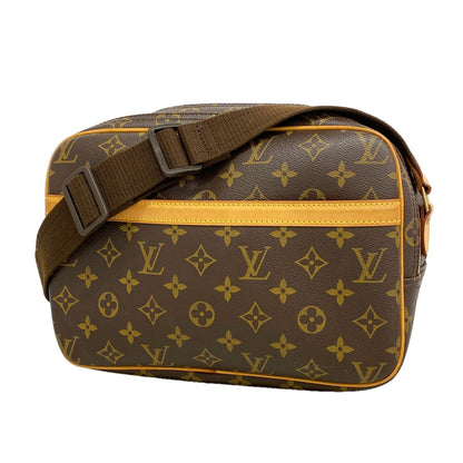 Louis Vuitton Shoulder Bag Monogram Reporter PM Brown