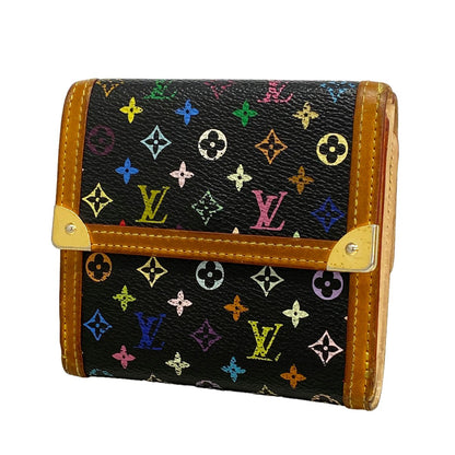 Louis Vuitton Trifold Wallet Monogram Multicolor Porte Monnaie Billets Cartes