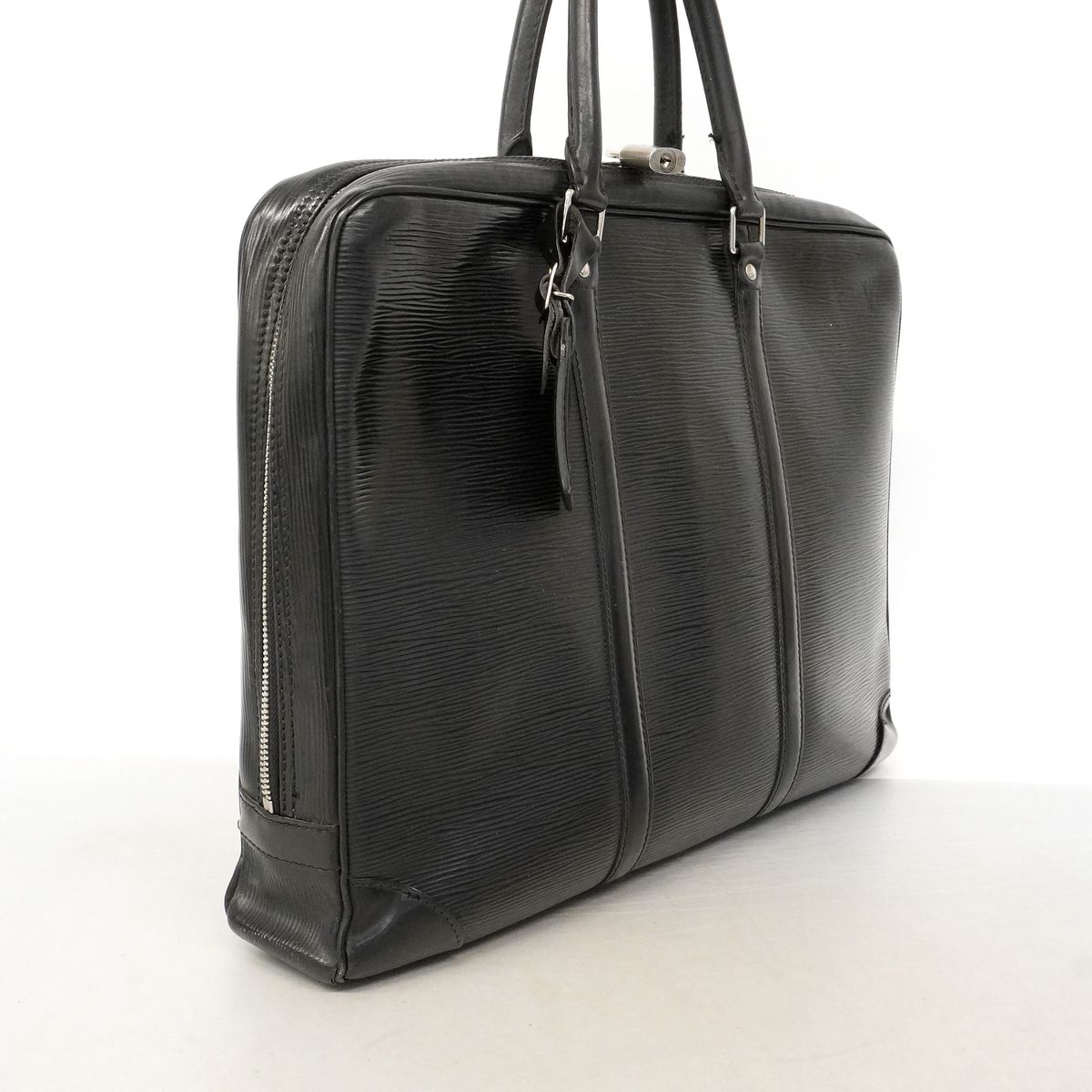 Louis Vuitton Business Bag Epi Porte Documents Voyage Noir — view 2